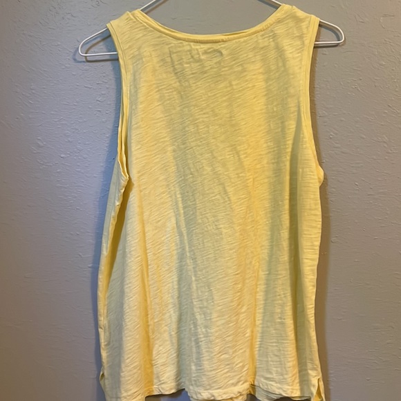 Old Navy Yellow Tank Top - Picture 2 of 3